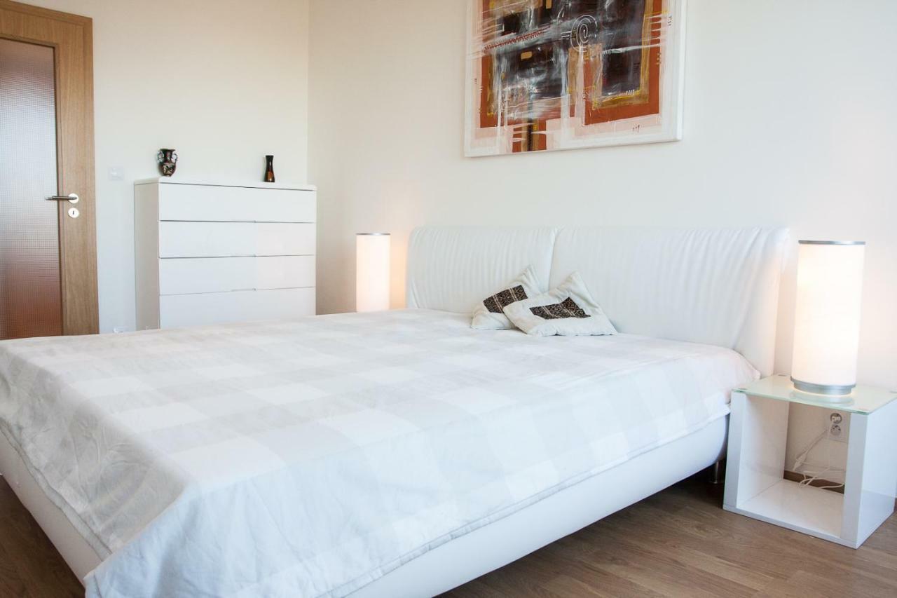 Prostorny 3 Pokojovy Apartman S Dvema Terasami Praga Exterior foto